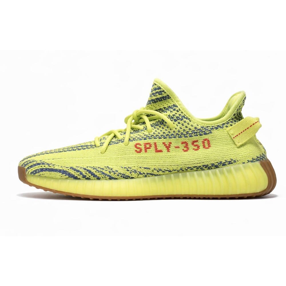 Adidas Yeezy Boost 350 V2 Low Semi Frozen Yellow Knit Men’s 11 Sneakers Shoes